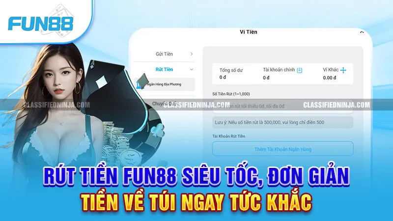 rút tiền Fun88